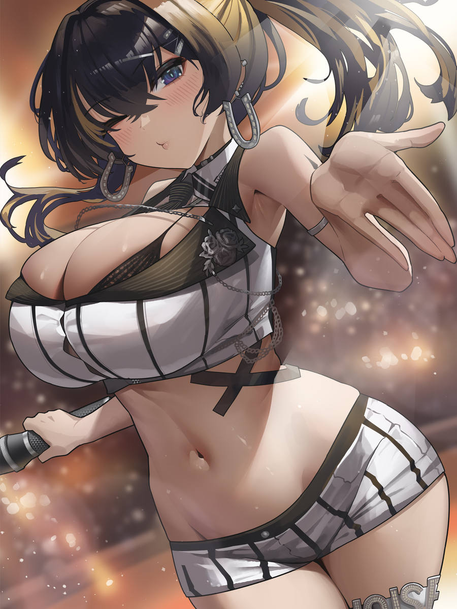 This is a pixiv picture whose title is Request, Nikke Noise(ノイズ).