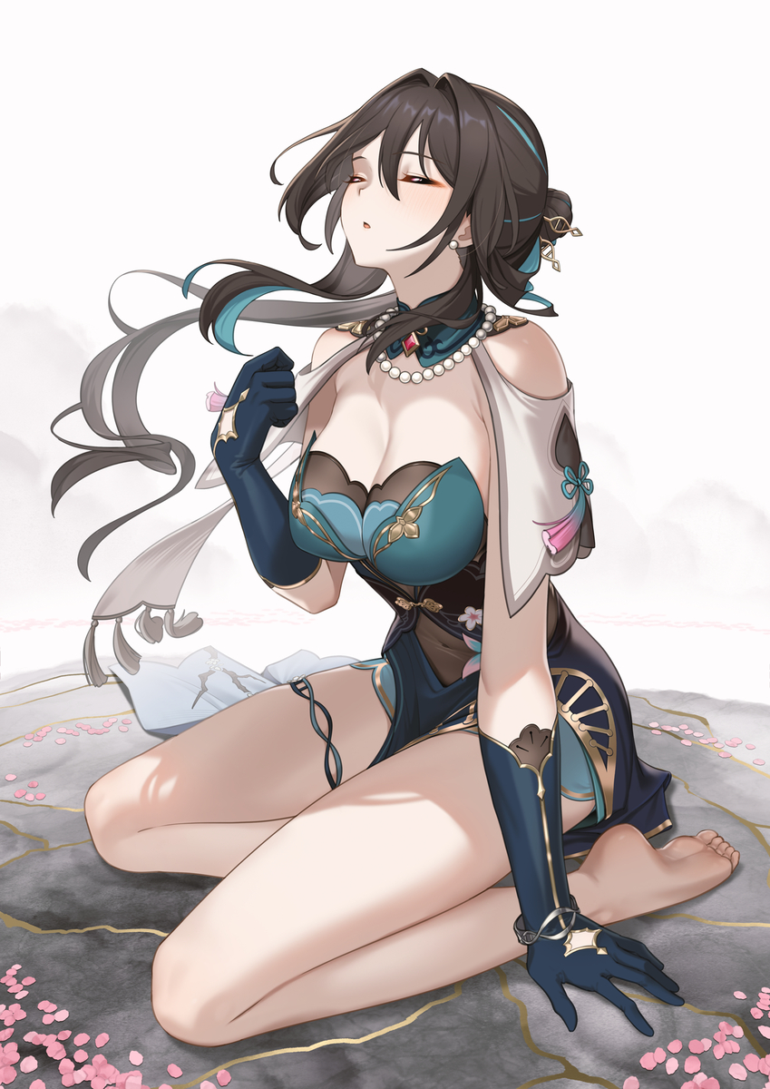 This is a pixiv picture whose title is 無題.