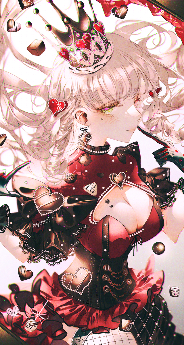 This is a pixiv picture whose title is バレンタインの王女様.