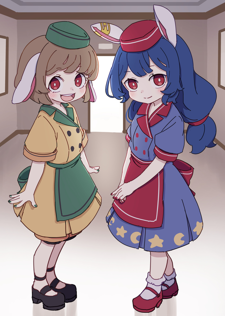 This is a pixiv picture whose title is アメリカンダイナー風衣装アレンジ.