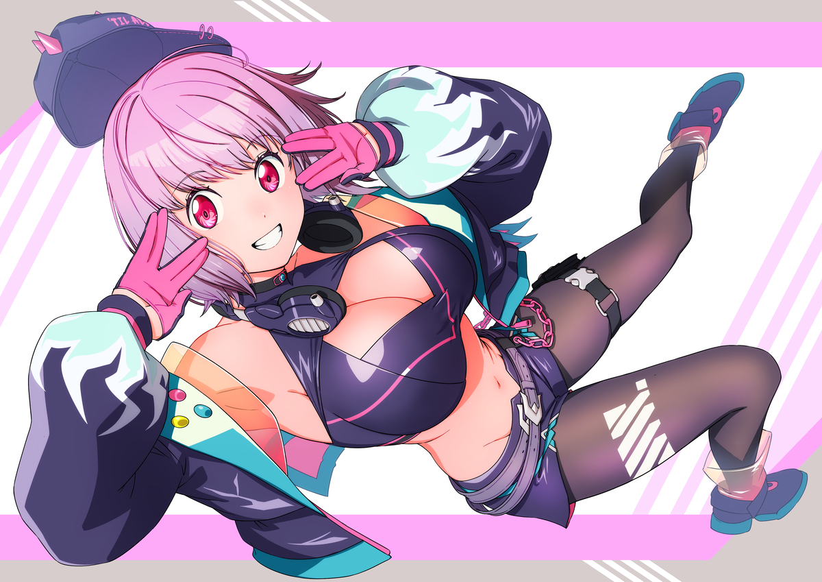This is a pixiv picture whose title is 感謝の新条アカネ.