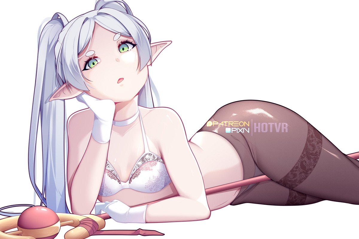 This is a pixiv picture whose title is Valentine Frieren.