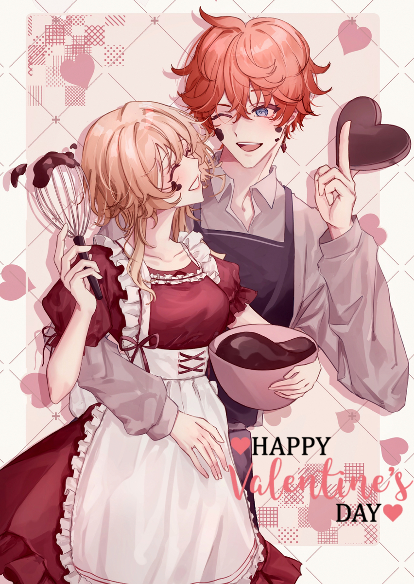 This is a pixiv picture whose title is Happy Valentines Day!.