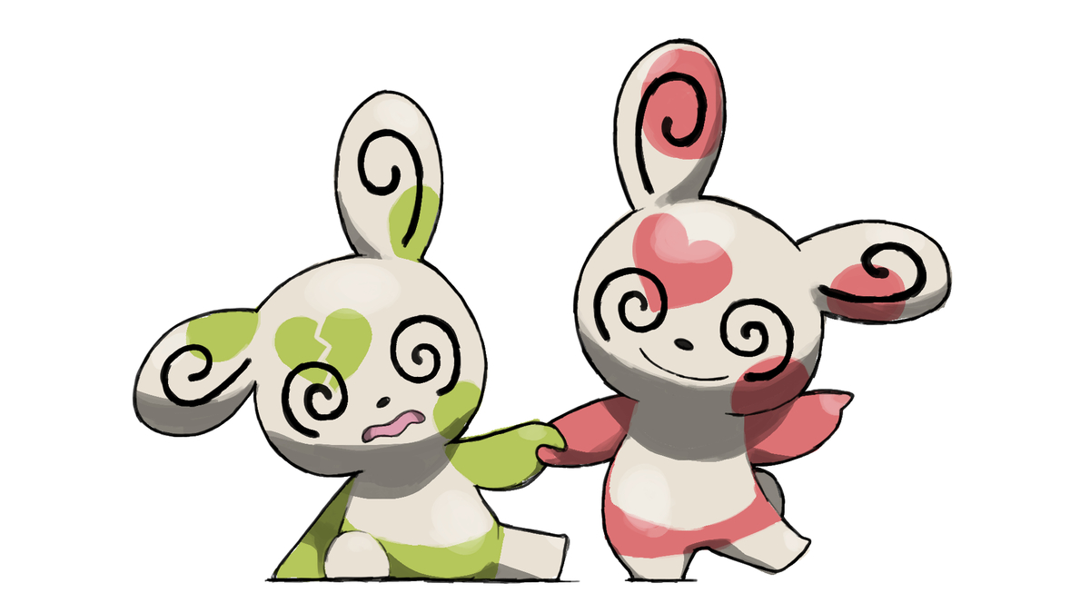 This is a pixiv picture whose title is Spinda.