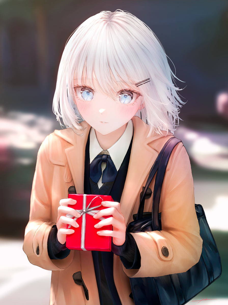 This is a pixiv picture whose title is 貰ってくれる…？.