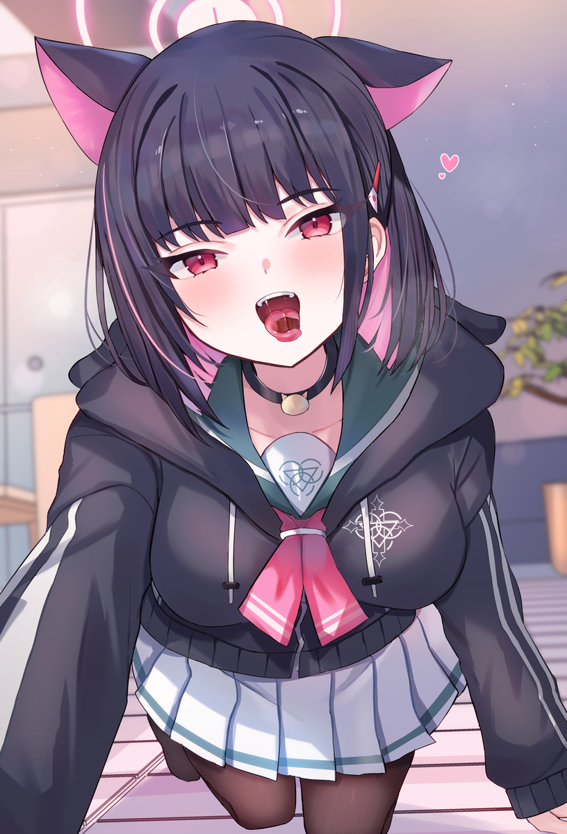 This is a pixiv picture whose title is 一緒にチョコ食べようか♡.