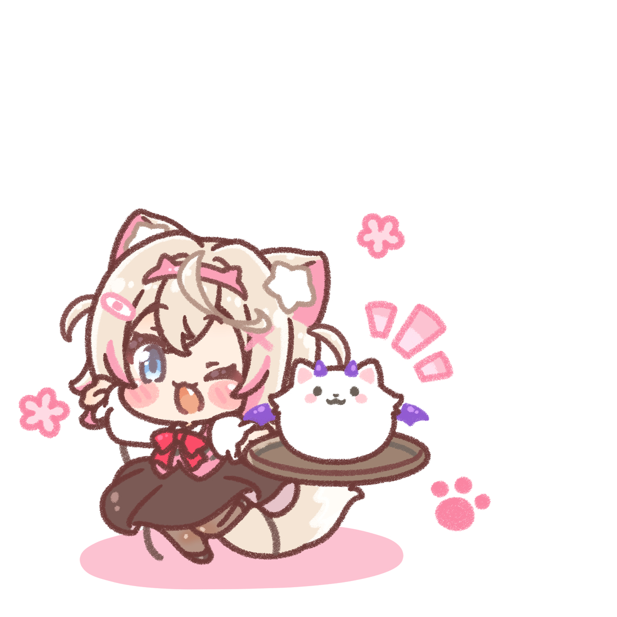 This is a pixiv picture whose title is ご注文は…🐾.