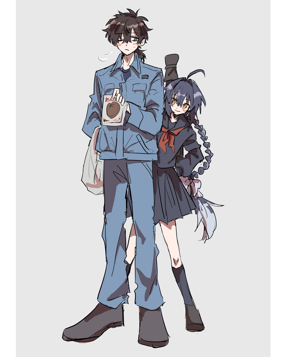 This is a pixiv picture whose title is 【腐】サムろぐ.