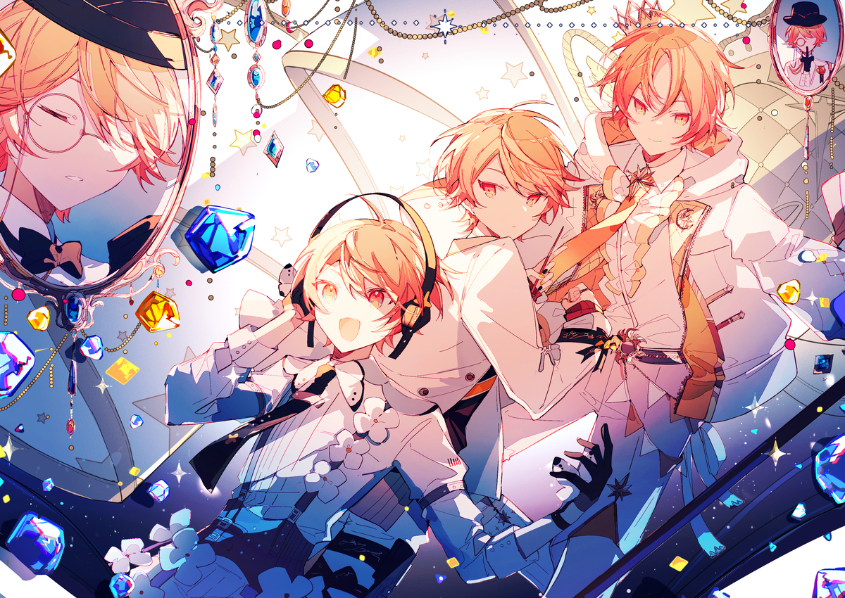 This is a pixiv picture whose title is 宝石.