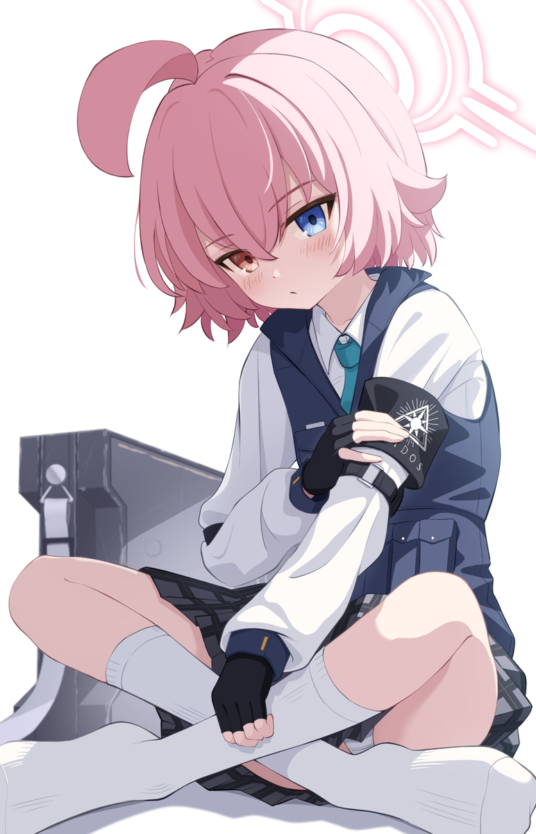 This is a pixiv picture whose title is 過去ホシノ.