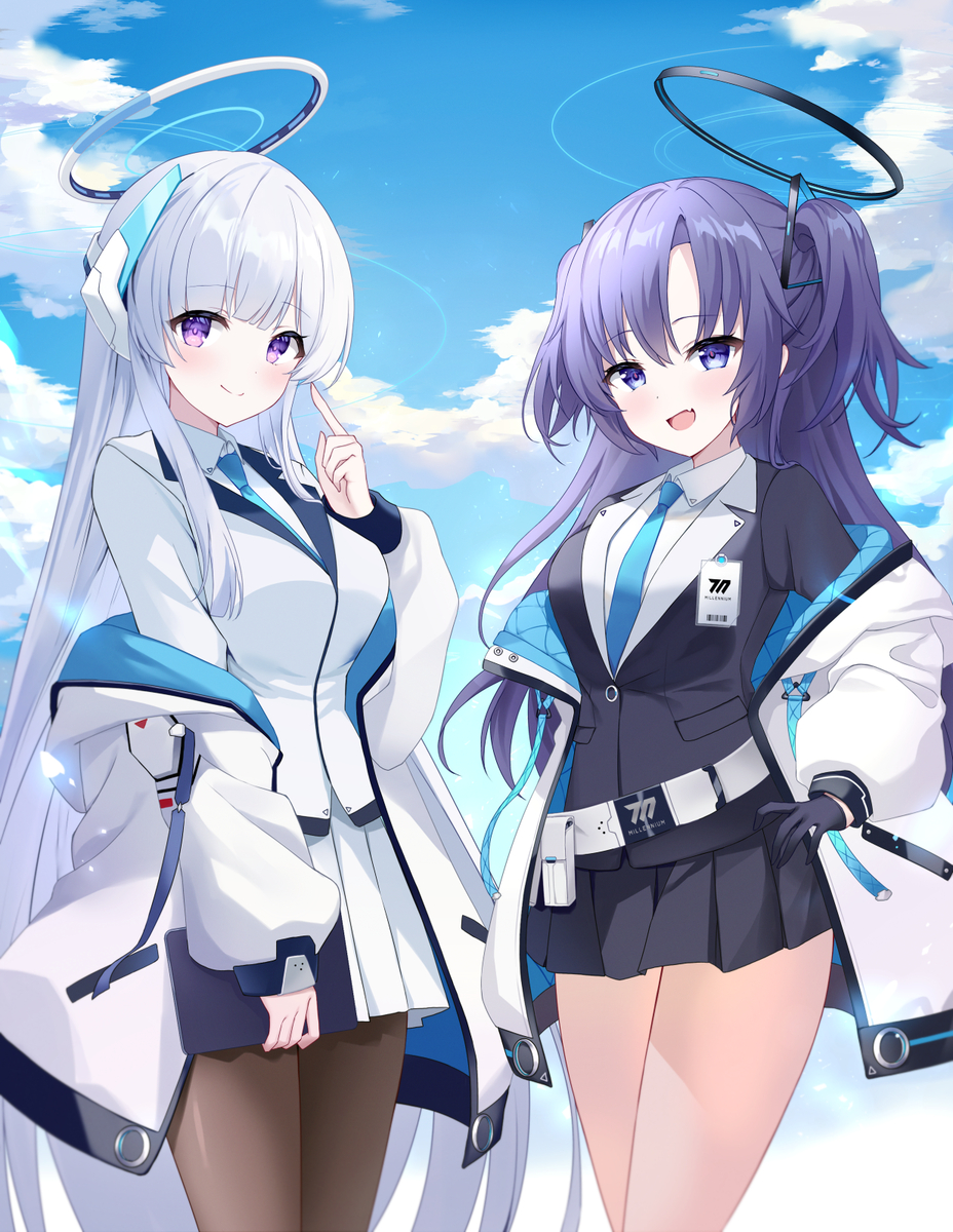 This is a pixiv picture whose title is 💙.