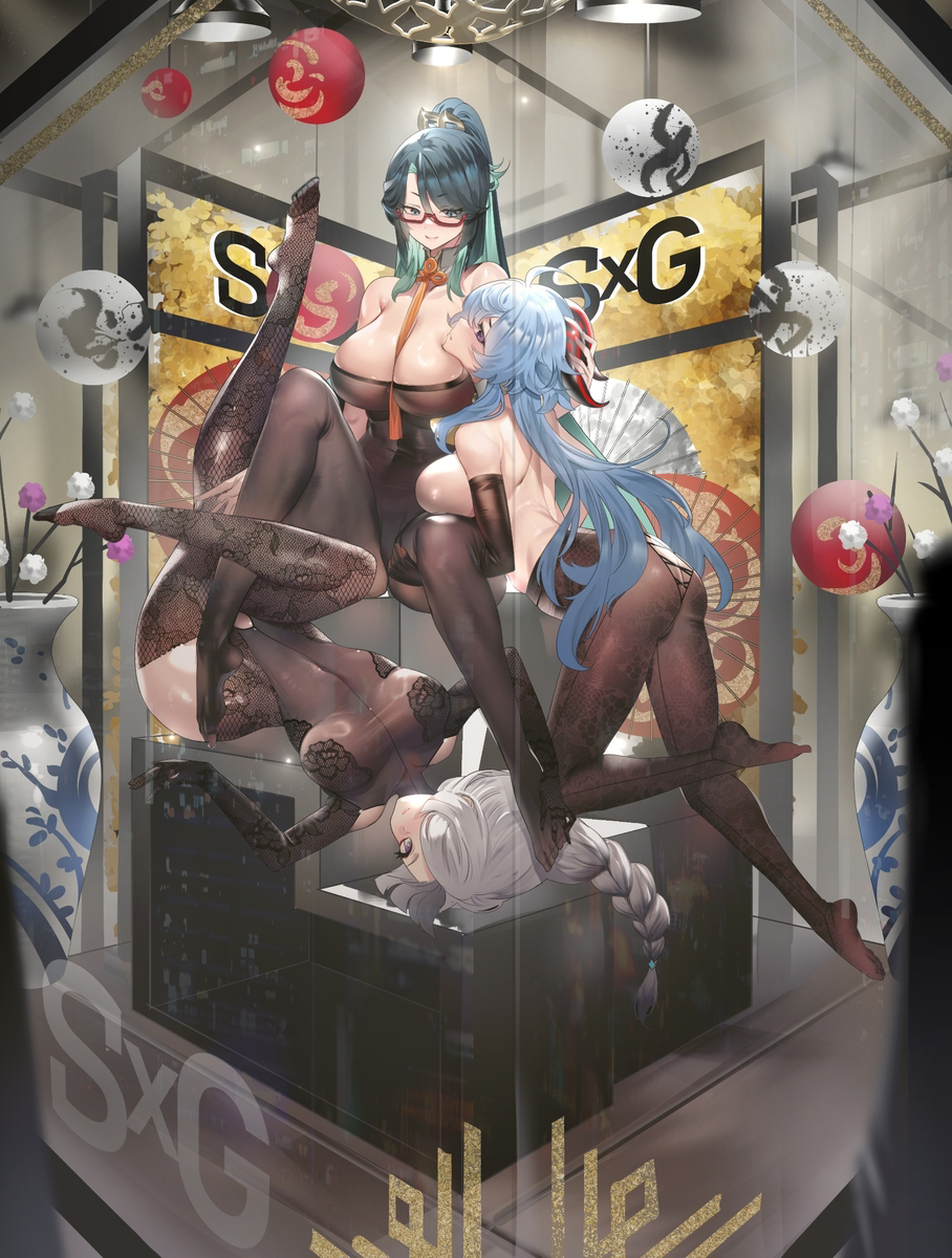 This is a pixiv picture whose title is 『SxG 』.