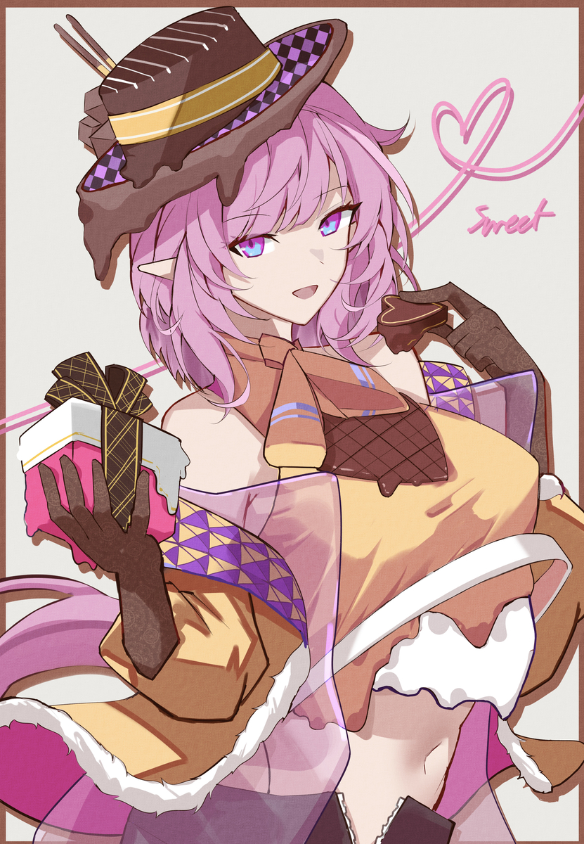 This is a pixiv picture whose title is Sweet.