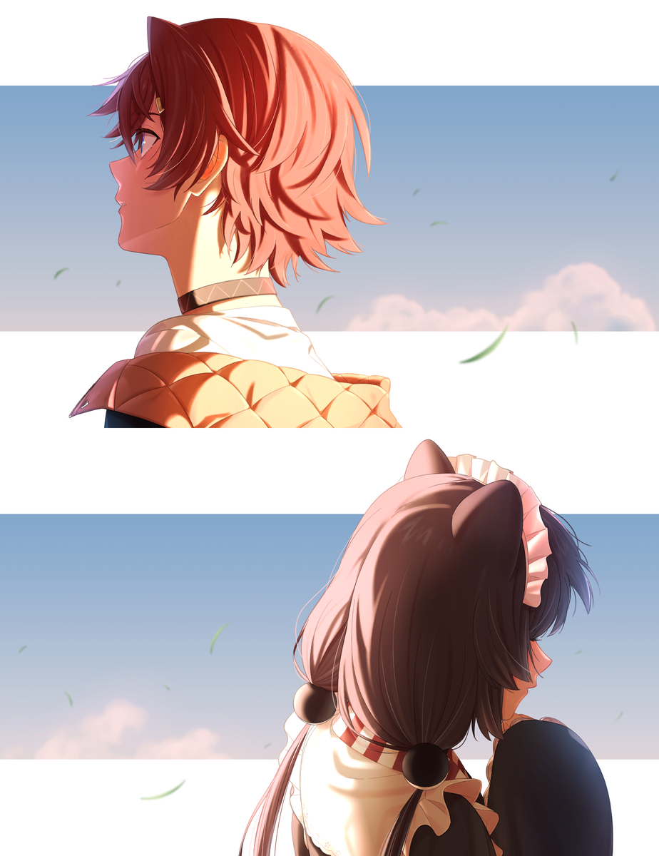 This is a pixiv picture whose title is 無題.