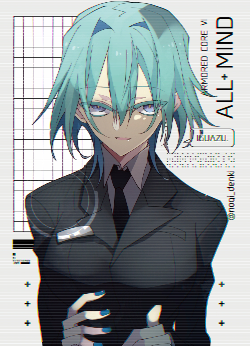 This is a pixiv picture whose title is 【オールマインド】(AC6).