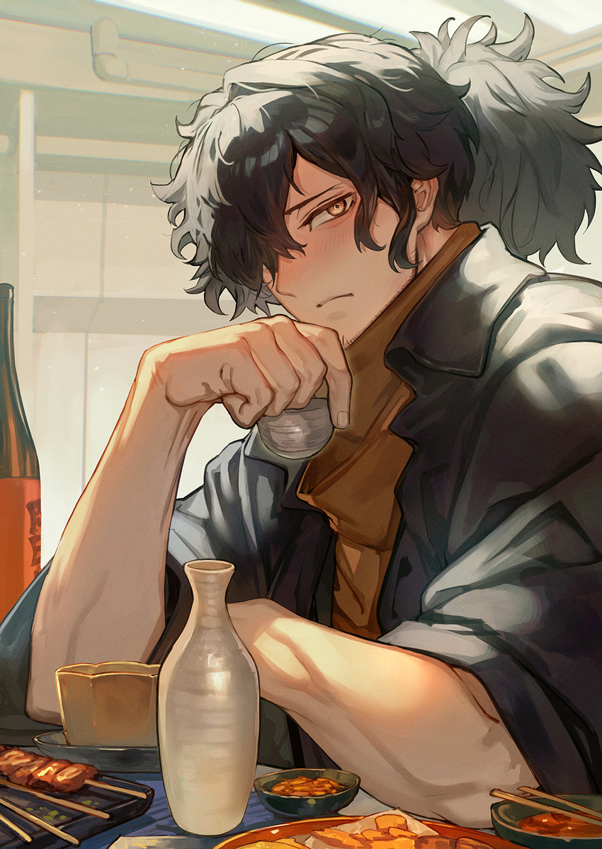 This is a pixiv picture whose title is バレンタイン岡田以蔵.