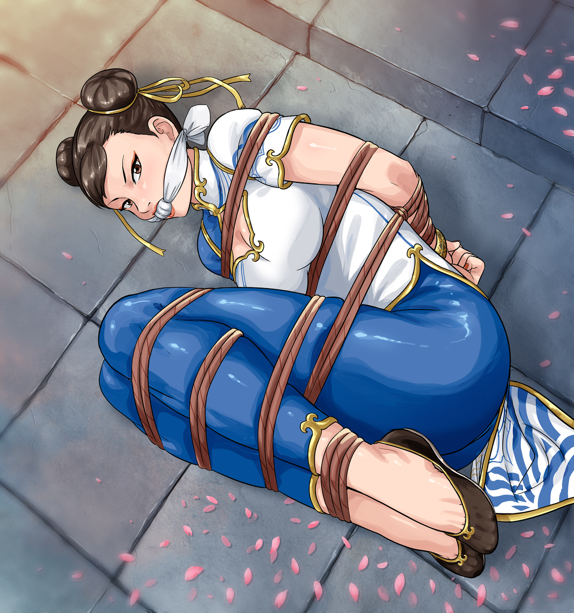 This is a pixiv picture whose title is SF6 春麗.
