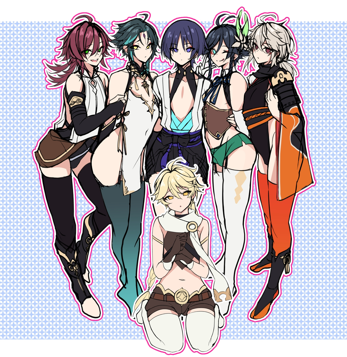 This is a pixiv picture whose title is 风系小男孩X爷.