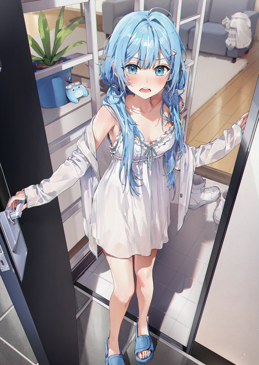 This is a pixiv picture whose title is 😳!.