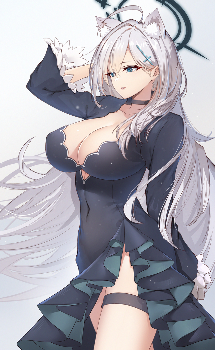 This is a pixiv picture whose title is シロコ.