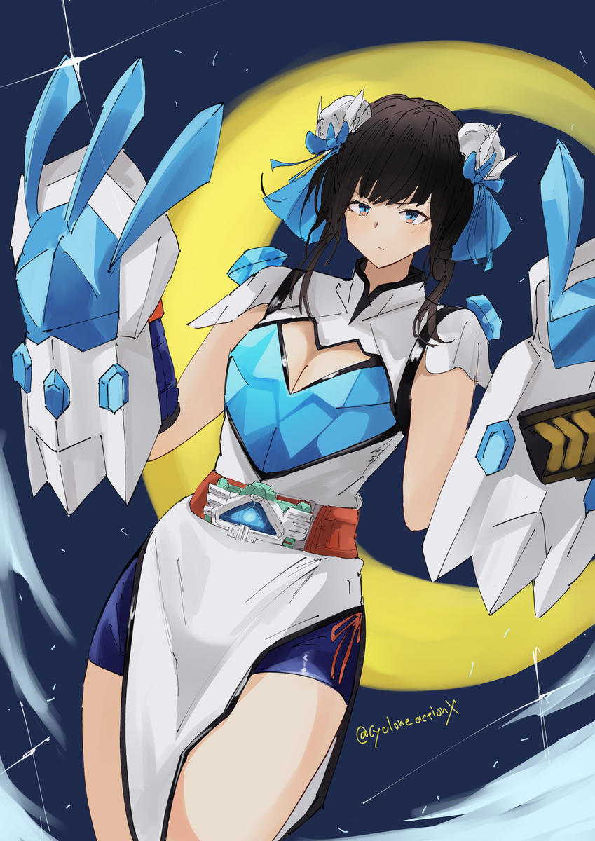 This is a pixiv picture whose title is ガッチャ+α.