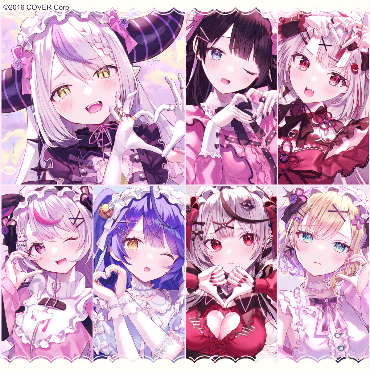 This is a pixiv picture whose title is 【仕事】らぶびーむ！！／MVイラスト【ラプラス・ダークネス】.