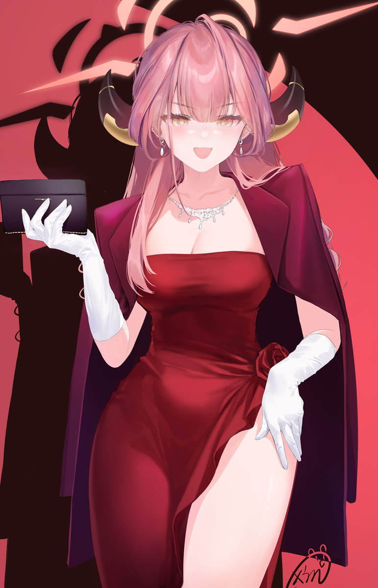 This is a pixiv picture whose title is 陸八魔アル.