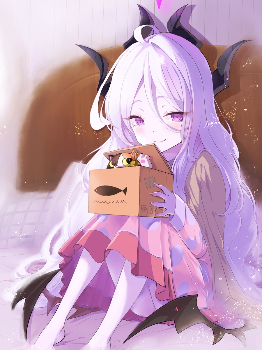 This is a pixiv picture whose title is ヒナと絡繰ボックス.