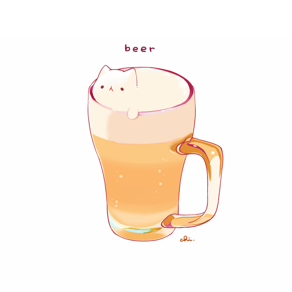 This is a pixiv picture whose title is ビールジョッキ.
