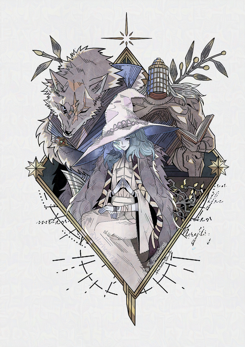 This is a pixiv picture whose title is Ranni Tag Team.