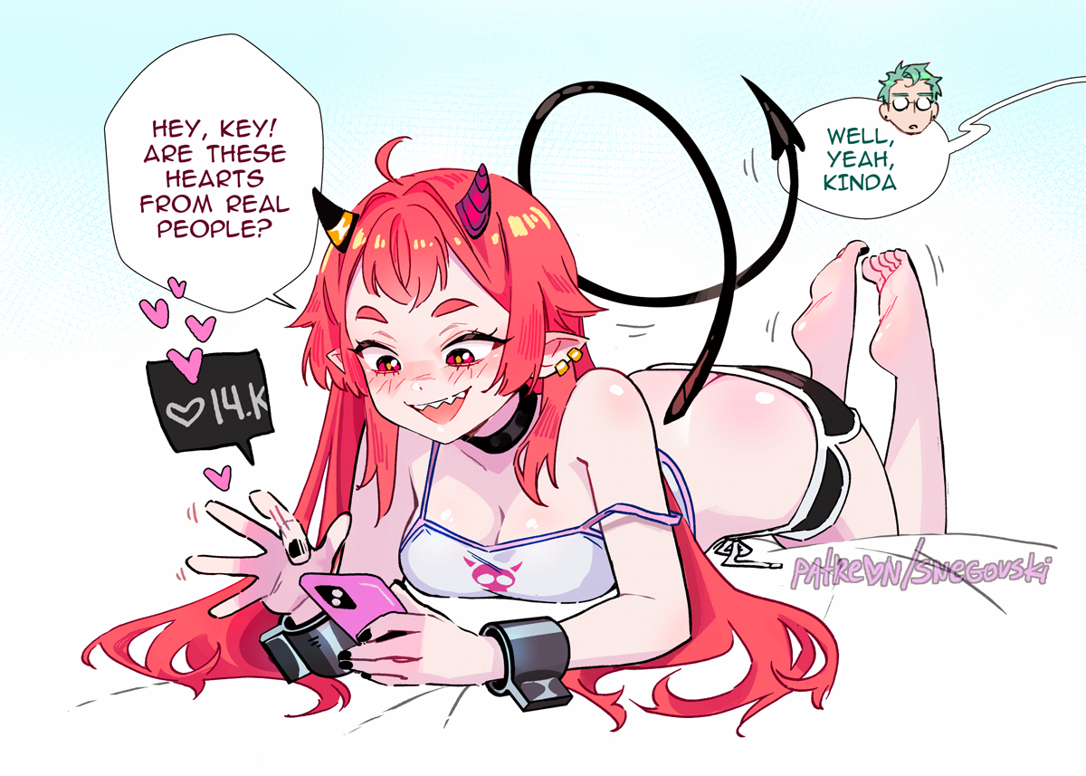 This is a pixiv picture whose title is Nono's hearts.