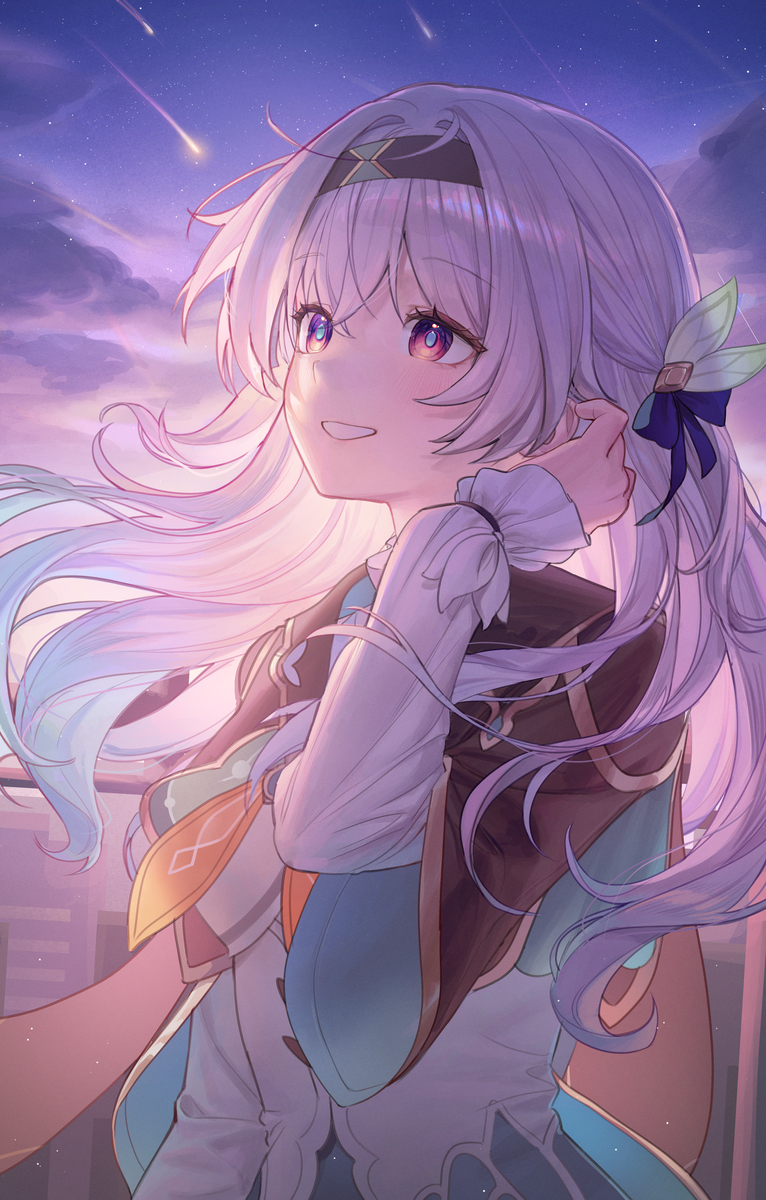 This is a pixiv picture whose title is firefly.