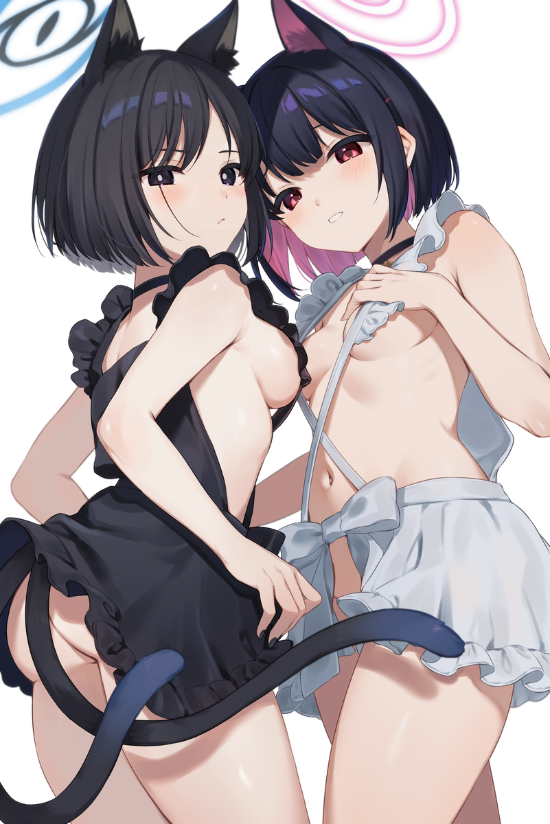 This is a pixiv picture whose title is Neko.