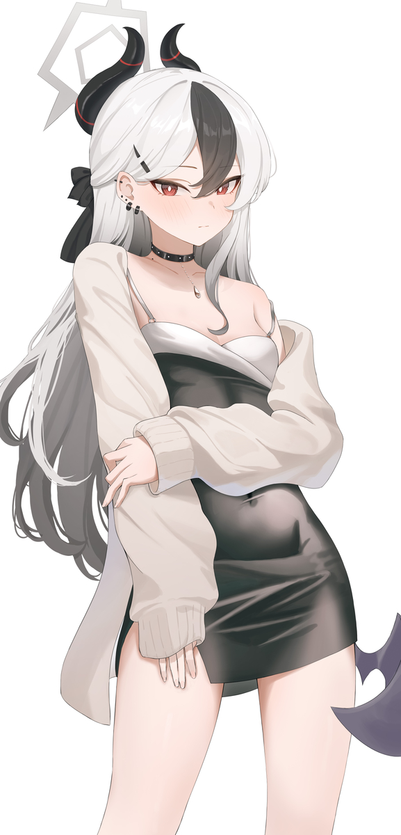 This is a pixiv picture whose title is 落ち着かないわね....