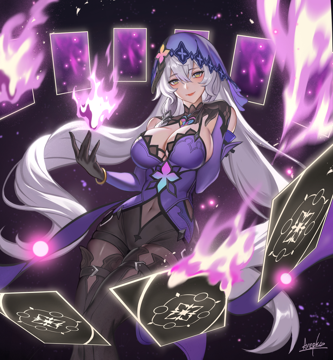 This is a pixiv picture whose title is 黑天鹅~.