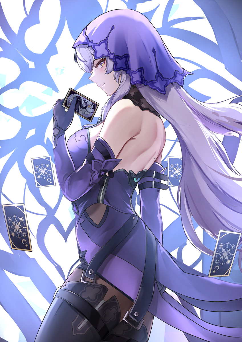 This is a pixiv picture whose title is Black Swan.