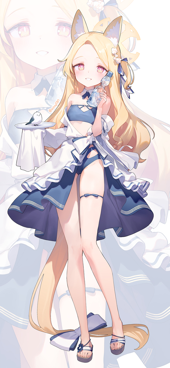 This is a pixiv picture whose title is 水着セイアちゃん.