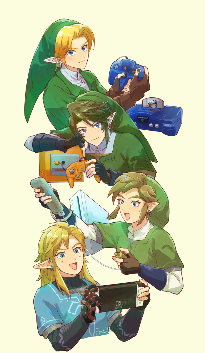 This is a pixiv picture whose title is ゼルダの伝説38周年おめでとうございます！.