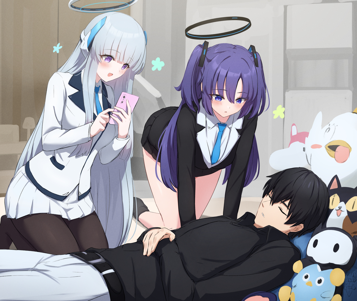 This is a pixiv picture whose title is ふふっ、記録完了♪.