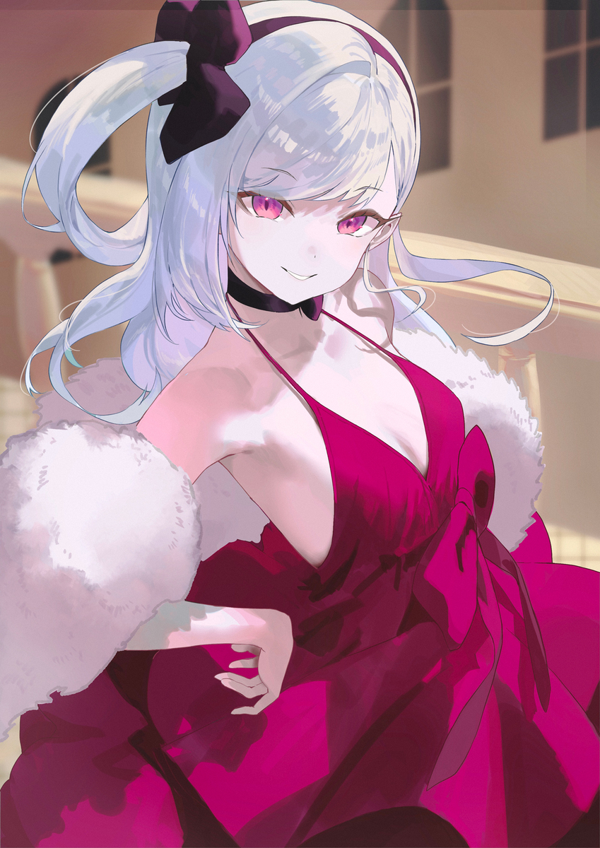 This is a pixiv picture whose title is ムツキ Dress!.