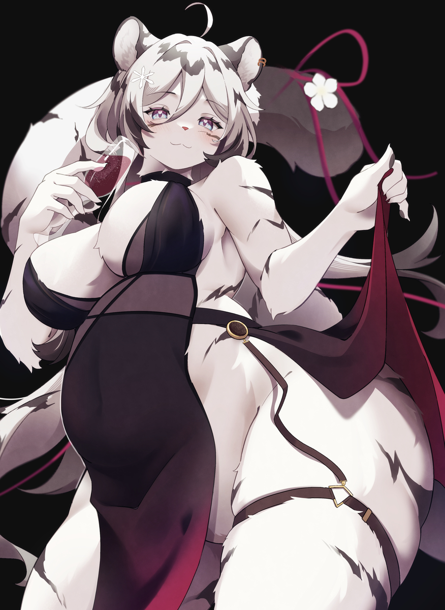 This is a pixiv picture whose title is 新衣装ハンナちゃん.