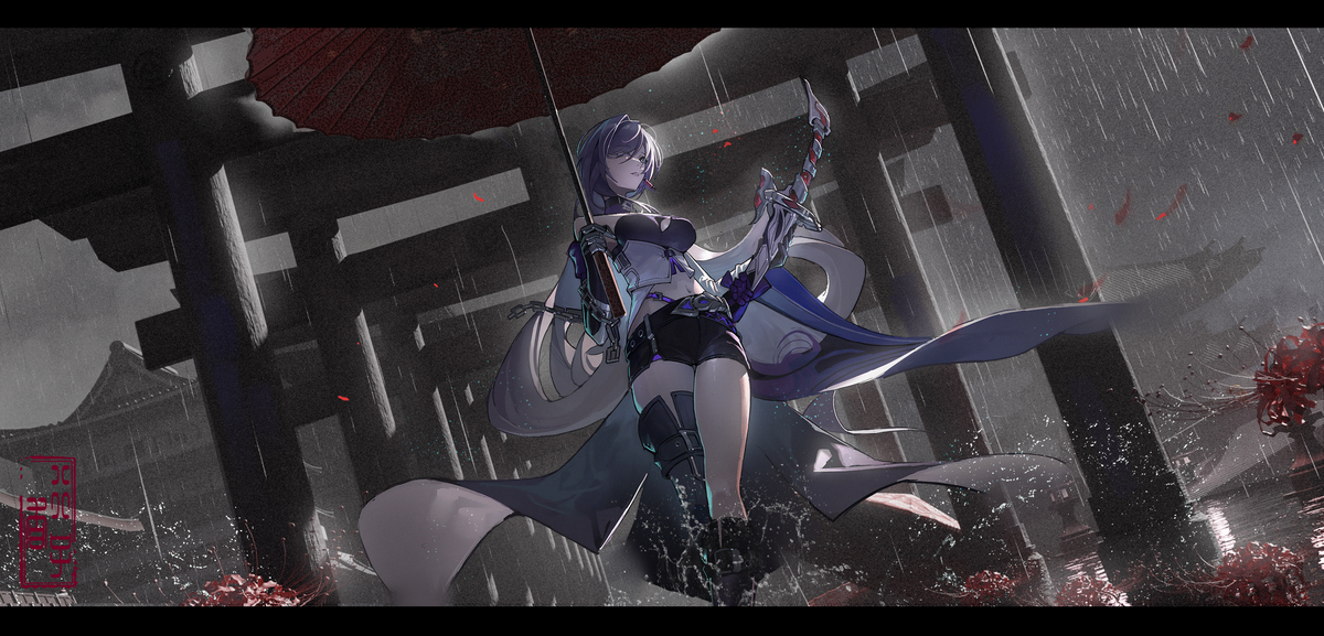 This is a pixiv picture whose title is 黄泉路.