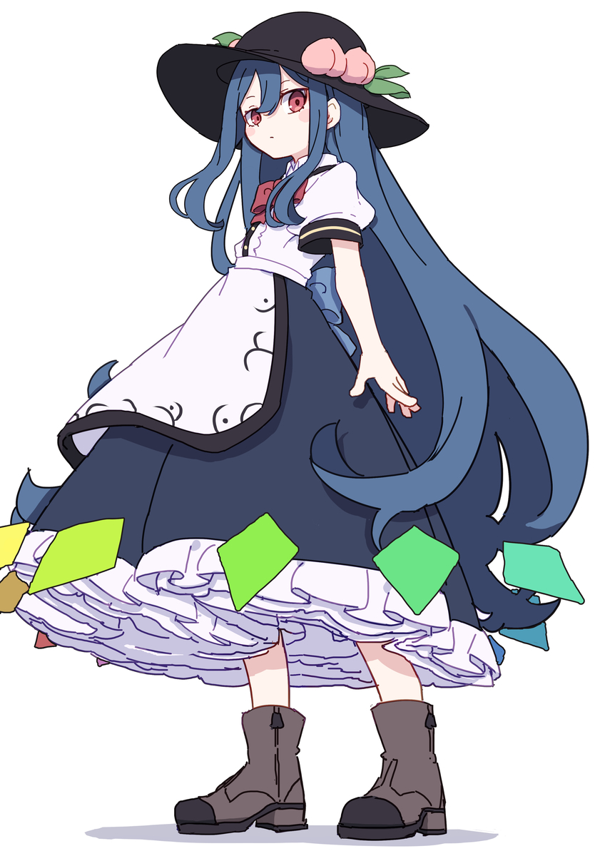 This is a pixiv picture whose title is 比那名居天子.