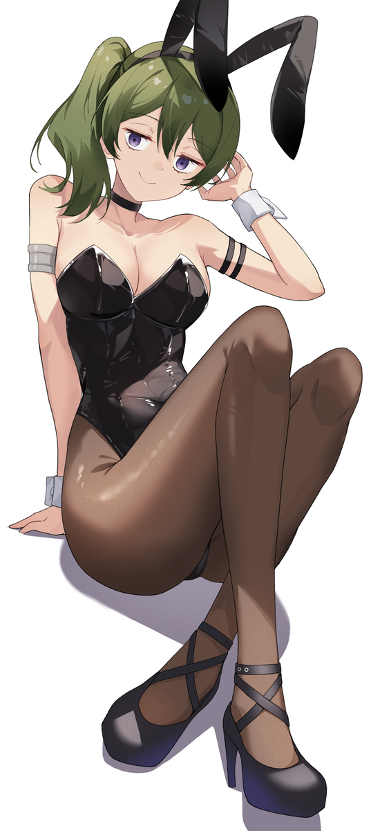 This is a pixiv picture whose title is ユーベルバニー.