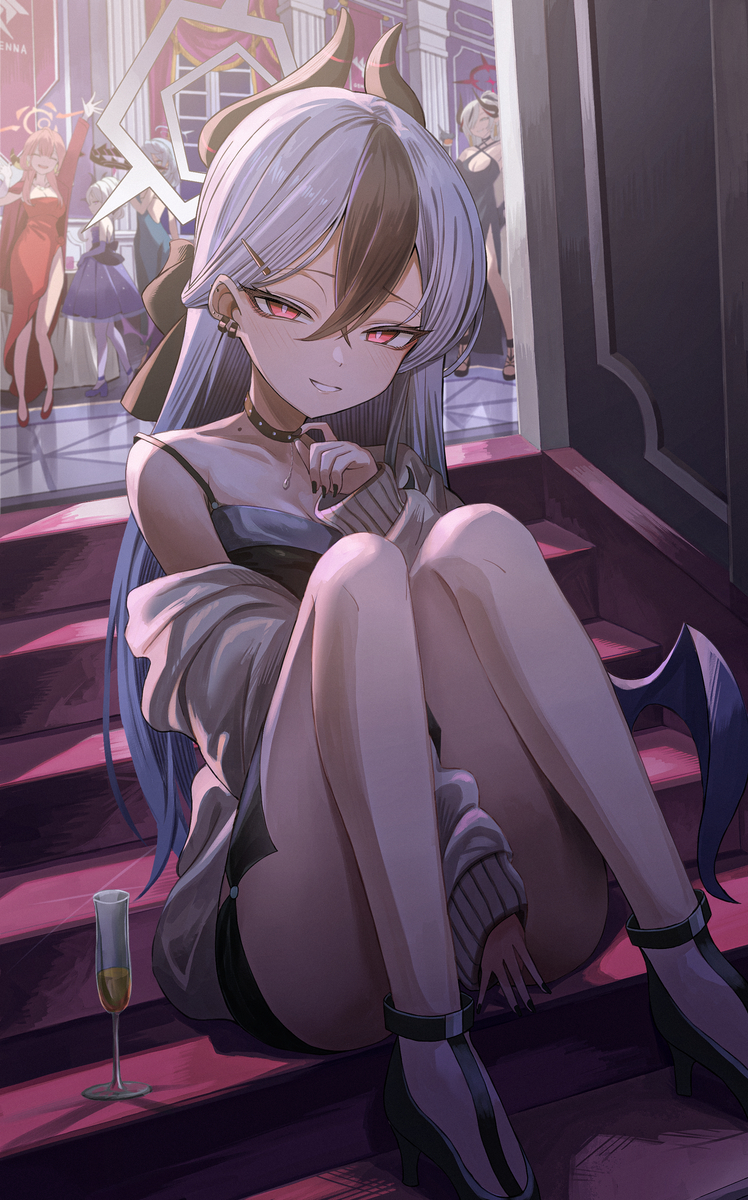 This is a pixiv picture whose title is kayoko.