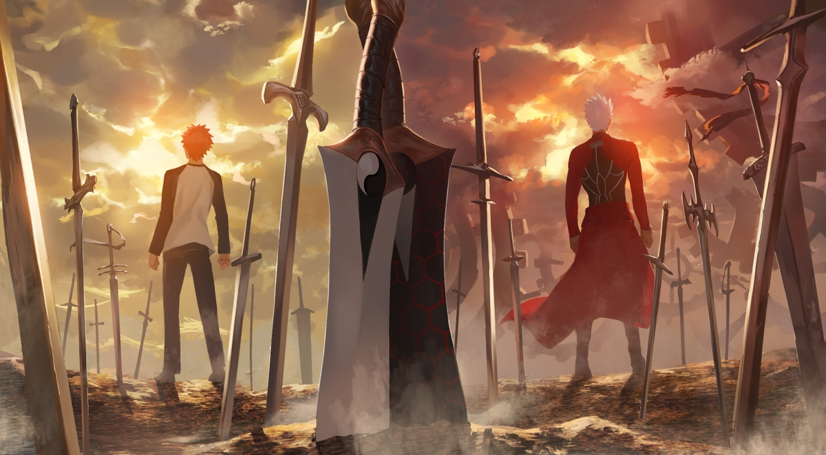 This is a pixiv picture whose title is UBW.