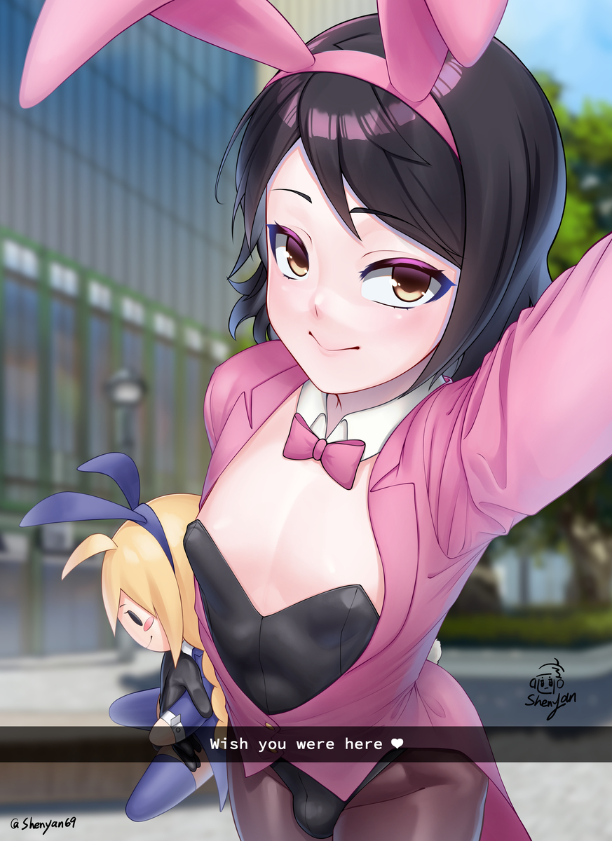 This is a pixiv picture whose title is Wish You Were Here.