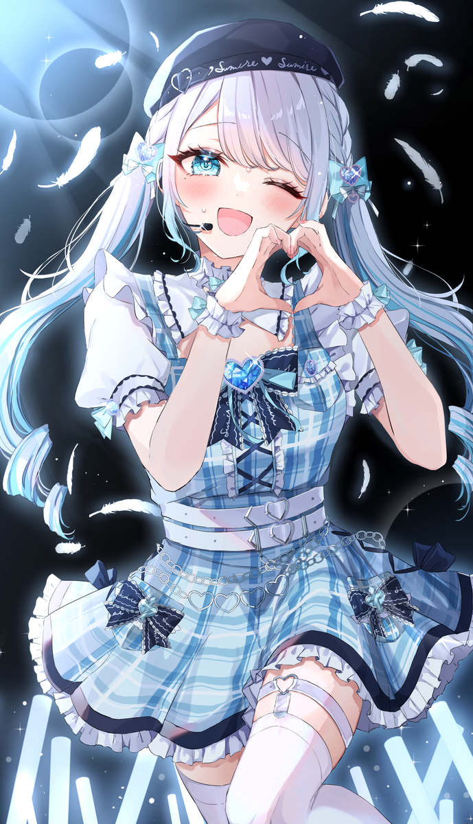 This is a pixiv picture whose title is 🫶.