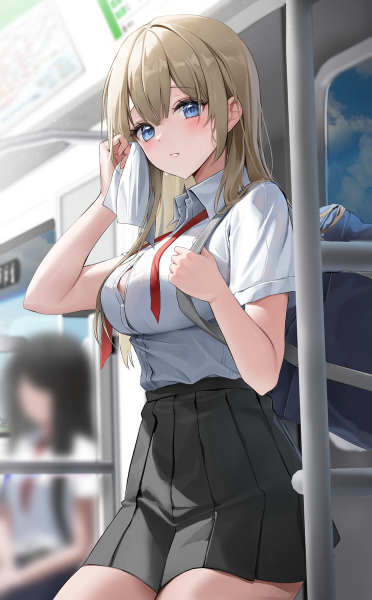 This is a pixiv picture whose title is OC.