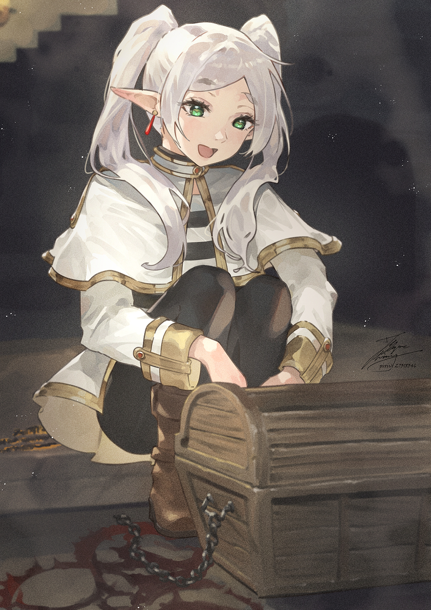 This is a pixiv picture whose title is 魔導書.
